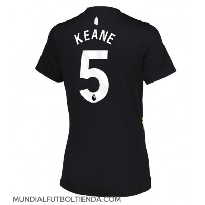 Camiseta Everton Michael Keane #5 Tercera Equipación Replica 2025-26 para mujer mangas cortas Camiseta Everton Michael Keane #5 Tercera Equipación Replica 2025-26 para mujer mangas cortas